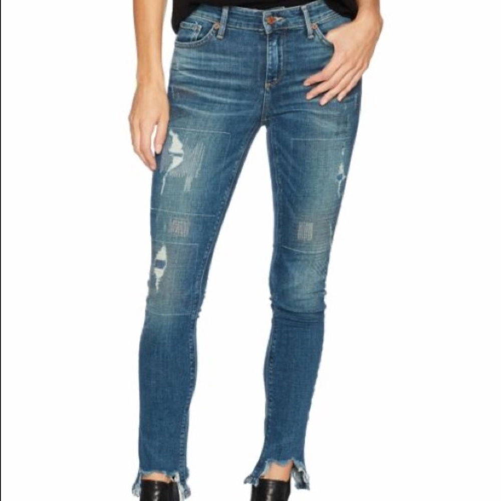 Lucky Brand Ava Mid Rise Skinny Jean